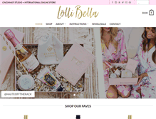 Tablet Screenshot of lollibella.com